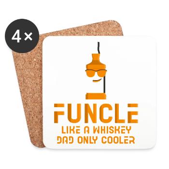 Whiskey Saying Whiskey Drinker Whiskey Lovers - Coasters (set of 4) - white - Front