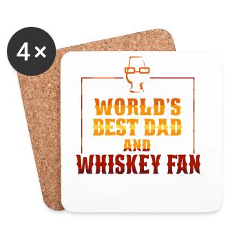 Whiskey Saying Whiskey Drinker Whiskey Lovers - Coasters (set of 4) - white - Front
