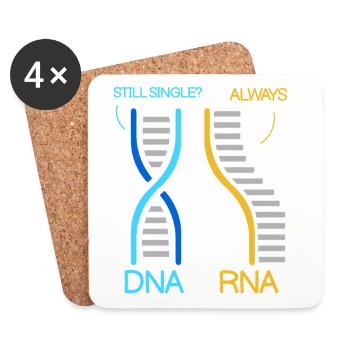Biology Teacher Biologist Microbiology Biologist - Coasters (set of 4) - white - Front