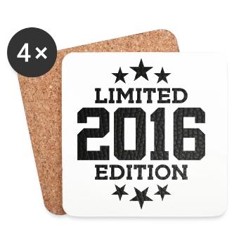 ÉDITION LIMITÉE 2016 10E ANNIVERSAIRE - Dessous de verre (lot de 4) - blanc - Devant