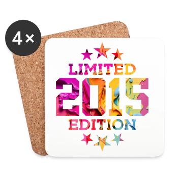 ÉDITION LIMITÉE 2015 11E ANNIVERSAIRE - Dessous de verre (lot de 4) - blanc - Devant