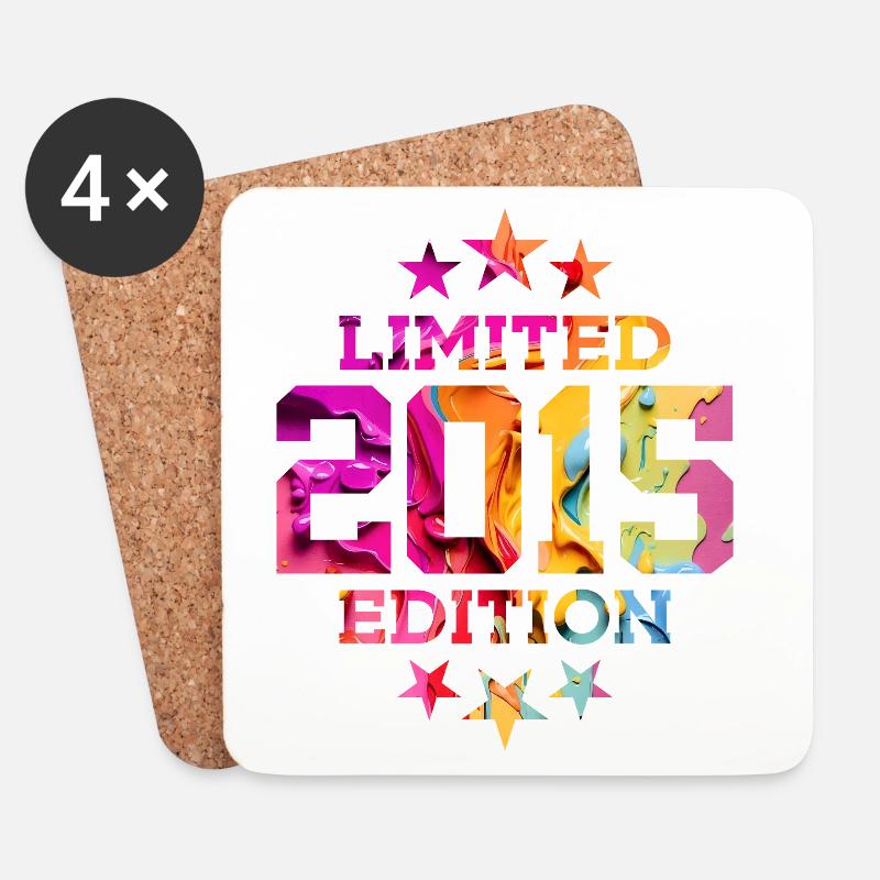 LIMITED EDITION 2015 11. GEBURTSTAG - Untersetzer (4er-Set) - Weiß