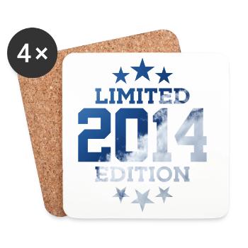 ÉDITION LIMITÉE 2014 12E ANNIVERSAIRE - Dessous de verre (lot de 4) - blanc - Devant