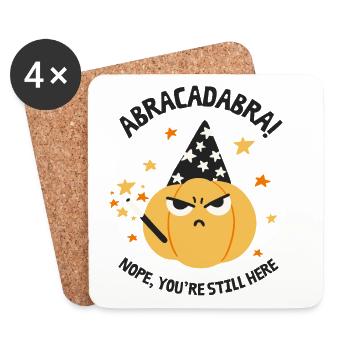 Abracabra - Untersetzer (4er-Set) - Weiß - Vorne