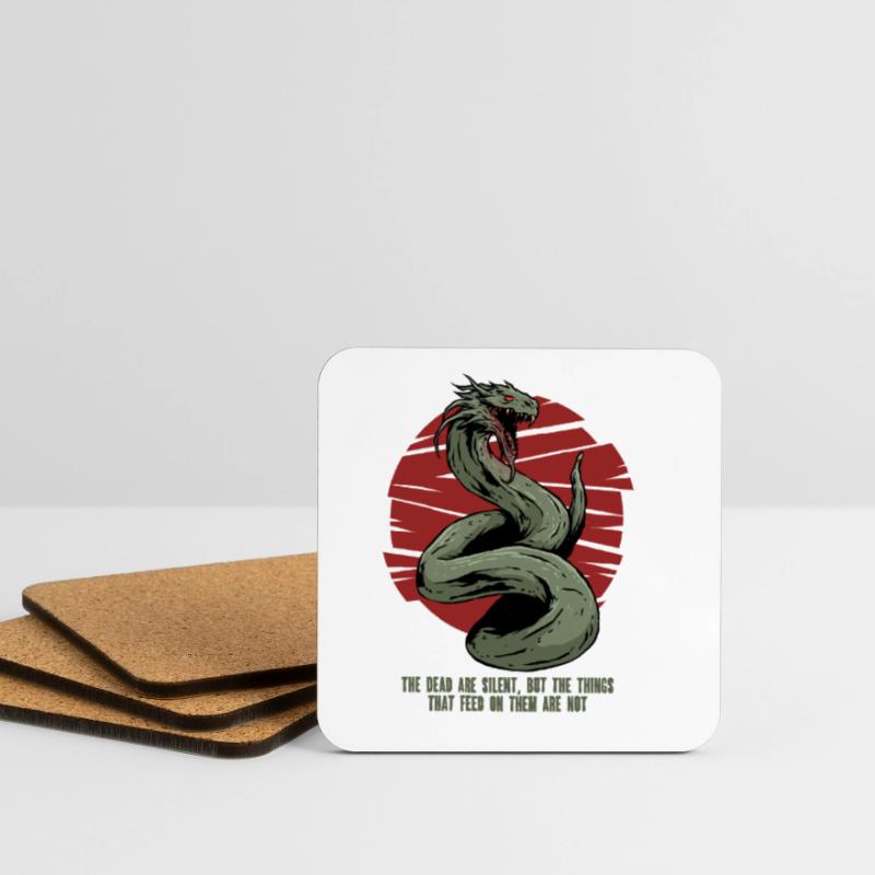 Basilisk Mythological Creatures Coasters (set of 4)