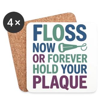 Dental Professional Life Clinical Team  - Coasters (set of 4) - white - Front