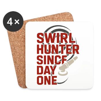 Auto Detailer Buffer Pro Paint - Coasters (set of 4) - white - Front