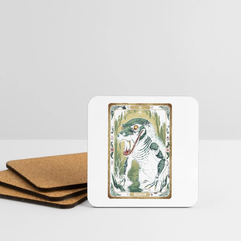 Bunyip Mythological Creatures Coasters (set of 4)