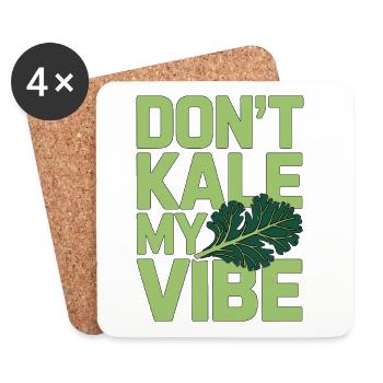 Nutritionist Don't Kale My Vibe Health Coach - Untersetzer (4er-Set) - Weiß - Vorne