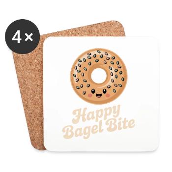 Bagel  - Untersetzer (4er-Set) - Weiß - Vorne