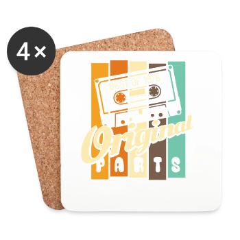Best of 1976 Limited Edition - Cassette - Coasters (set of 4) - white - Front
