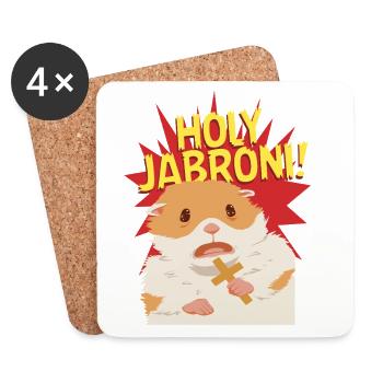 Holy Jabroni - Coasters (set of 4) - white - Front