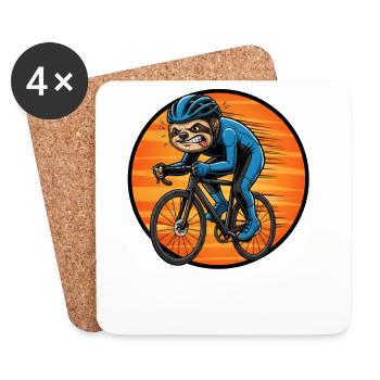 Vélo de route Vélo Vélo Sport Vélo VTT - Dessous de verre (lot de 4) - blanc - Devant