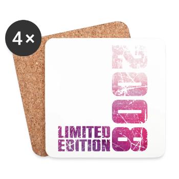 18th Birthday Boy Girl 18 Year Old 2008 Gift - Coasters (set of 4) - white - Front