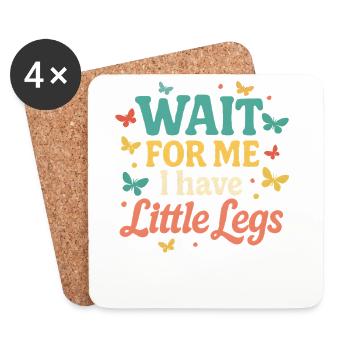 Cute Saying Humor Meme Funny Gift Idea - Coasters (set of 4) - white - Front