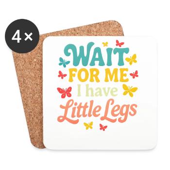 Cute Saying Humor Meme Funny Gift Idea - Coasters (set of 4) - white - Front