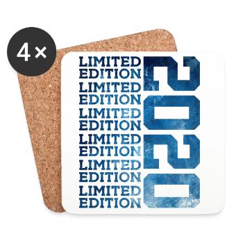 ÉDITION LIMITÉE 2020 6 ANS 6E ANNIVERSAIRE - Dessous de verre (lot de 4) - blanc - Devant
