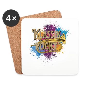 Tenor horn - classical music rocks classical music fan brass music - Coasters (set of 4) - white - Front