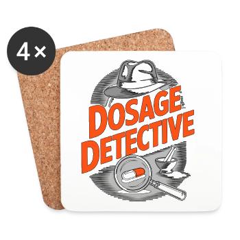 Pharmacist Student Living The Pill Pharmaceutical - Coasters (set of 4) - white - Front