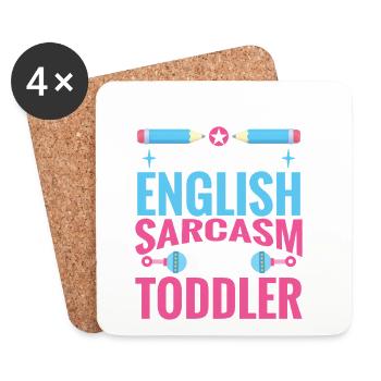  Au Pair Worker Nanny Babysitter Family Au Pair - Coasters (set of 4) - white - Front