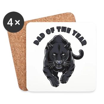 Father of the Year - Coasters (set of 4) - white - Front