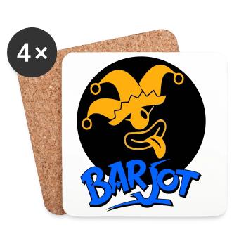 Barjot  - Dessous de verre (lot de 4) - blanc - Devant