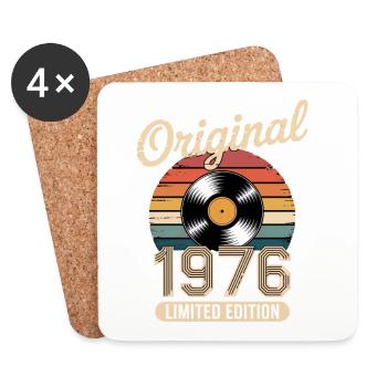 Limited Edition 1976 - Untersetzer (4er-Set) - Weiß - Vorne