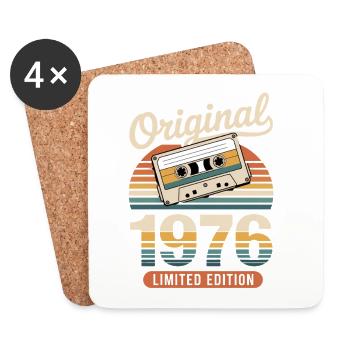Limited Edition 1976 - Untersetzer (4er-Set) - Weiß - Vorne
