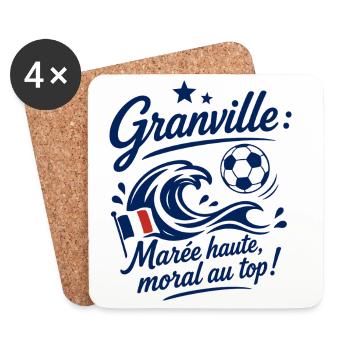 Granville Marée Foot - Untersetzer (4er-Set) - Weiß - Vorne