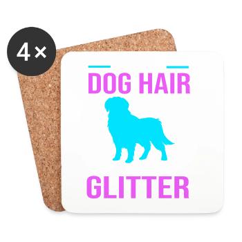 Golden Retriever Goldie Dog Dog Gift - Coasters (set of 4) - white - Front