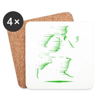 Programmers – Coding Developers & Computer Scientists - Coasters (set of 4) - white - Front