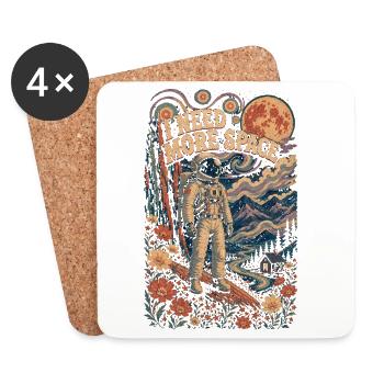 I Need More Space - Coasters (set of 4) - white - Front