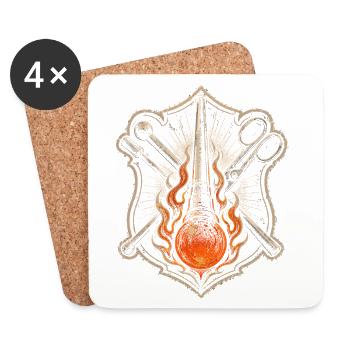 Glassblower - Coasters (set of 4) - white - Front