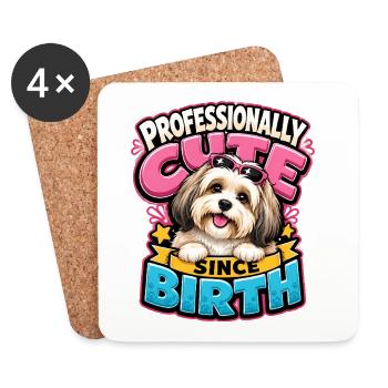 Havanese - Coasters (set of 4) - white - Front