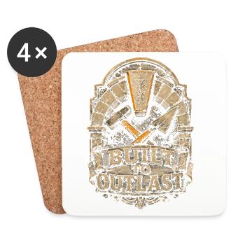 Stonemasonry Stonemasonry Built To Outlast - Coasters (set of 4) - white - Front