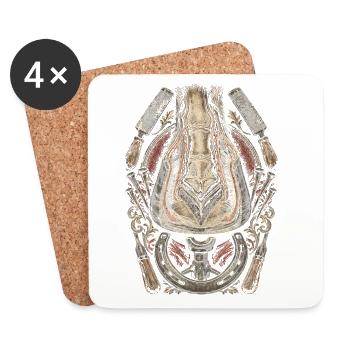 Farrier Farrier - Coasters (set of 4) - white - Front