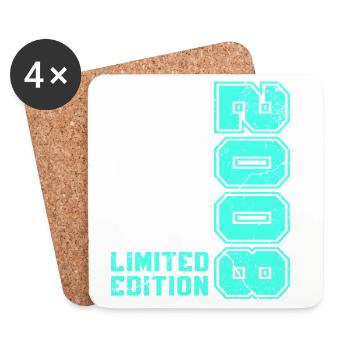 2008 Vintage Vintage Birthday Gift Retro - Coasters (set of 4) - white - Front