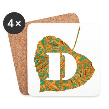 Sheet E 95 D - Coasters (set of 4) - white - Front