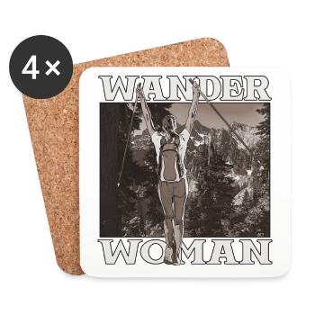 Wander Woman - Coasters (set of 4) - white - Front