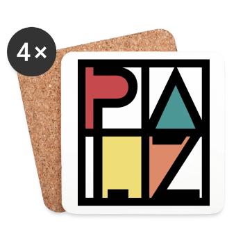 Palz Kreativ Design - Untersetzer (4er-Set) - Weiß - Vorne