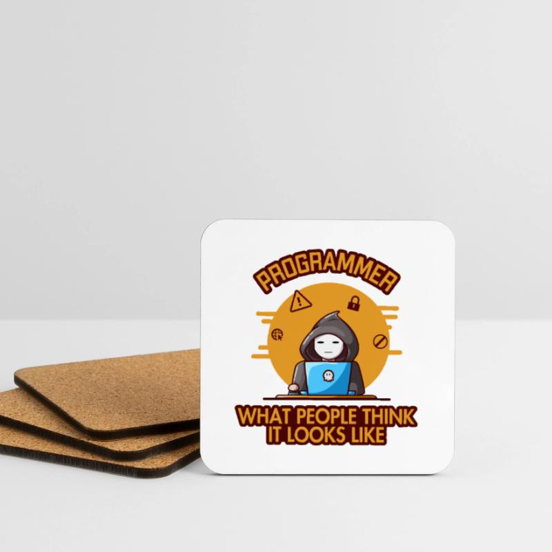 Programmer Looks Like Engineer Full Stack Coasters (set of 4)