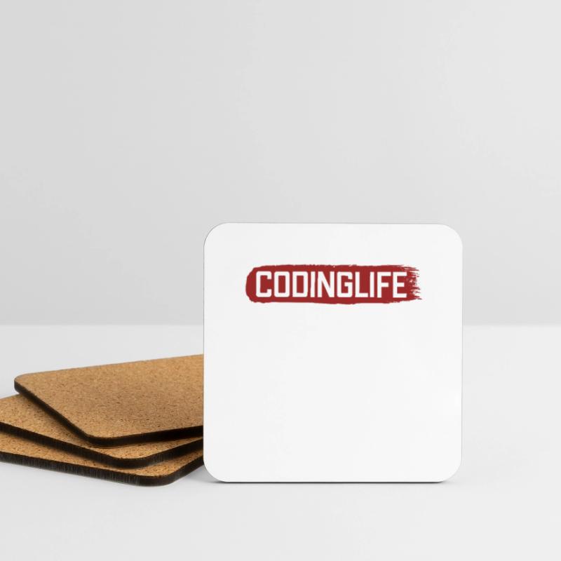 Codinglife Software Developer Developer Coasters (set of 4)
