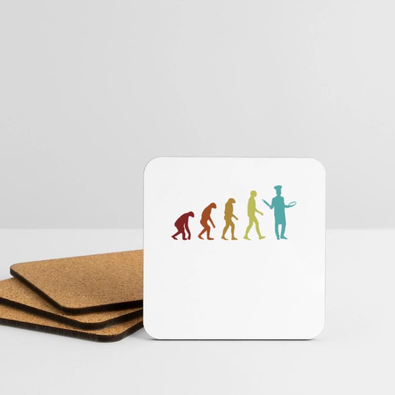 Bread Baking Evolution Bread Dough Bread Maker Coasters (set of 4)