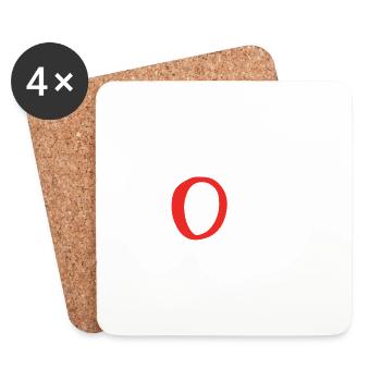 i love dad se - Coasters (set of 4) - white - Front