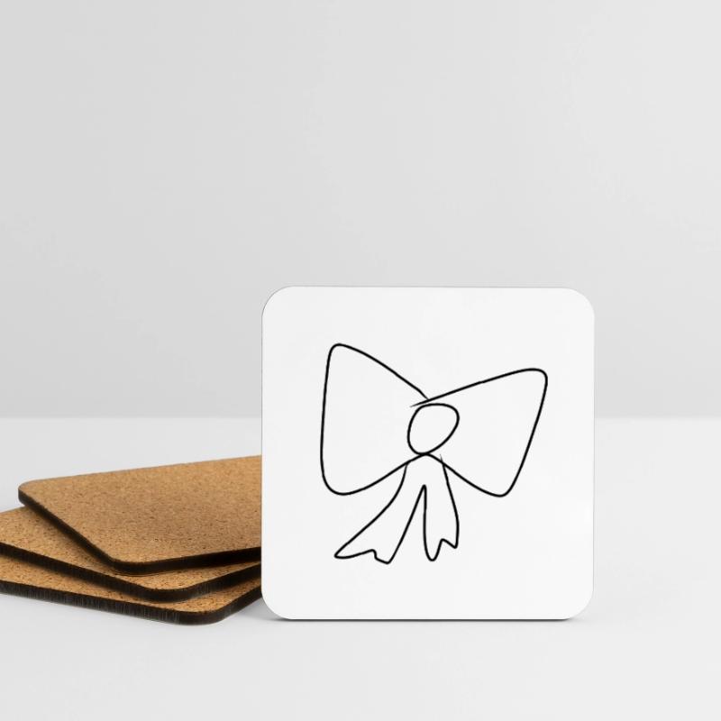 Loop Icon Pattern Coasters (set of 4)