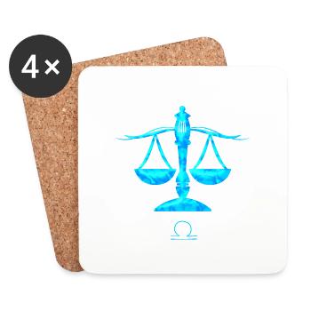 Wave - Coasters (set of 4) - white - Front