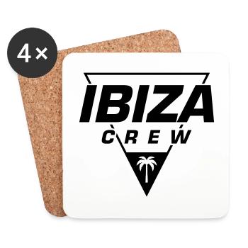 Ibiza Équipage - Dessous de verre (lot de 4) - blanc - Devant