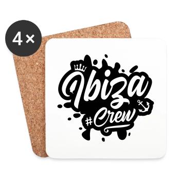 Ibiza Équipage - Dessous de verre (lot de 4) - blanc - Devant