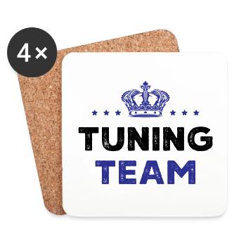 Tuning Team - Coasters (set of 4) - white - Front