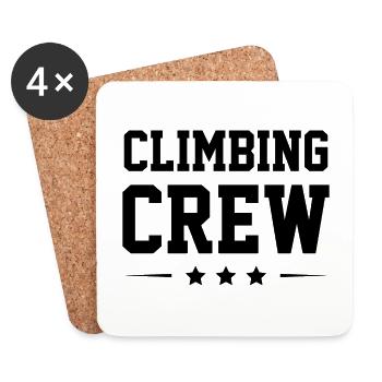 Climbing Crew - Coasters (set of 4) - white - Front